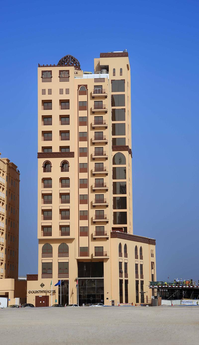 Goldstate Hotel Dubai Eksteriør billede